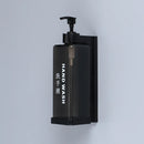 Axyaa Wall Mount Manual Press Shampoo & Shower Gel Dispenser Set
