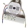 Axyaa LED Ceiling Lamp Kit with Wireless Remote Control for DC 72V Light Strip