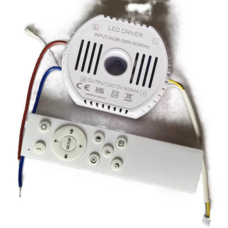 Axyaa Ceiling Light Drive with Wireless Remote Control for AC 85-265V Led Light Strips