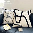 Axyaa High-end Pillow Cover: Detachable, Washable, Popular Design for Living Room Sofa