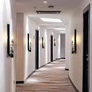 Axyaa Marble & Metal Wall Lamp, Elegant E14 Sconce for Hotel, Bedroom & Stairs