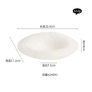 Axyaa Ceramic Soup Pasta Dessert Bowl Set for Molecular Cuisine Tableware