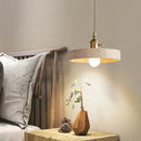 Axyaa Yellow Cave Stone Pendant Lamp - Modern Japanese Wabi Sabi LED Chandelier