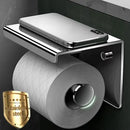 Axyaa Stainless Steel Toilet Paper Holder Waterproof Tissue Box Bathroom Hardware
