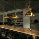 Axyaa Industrial Metal Pendant Light for Loft Living Room and Kitchen