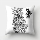 Axyaa Geometric Print Polyester Sofa Cushion Covers Home Decor Pillowcase