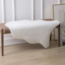 Axyaa Soft Plush Faux Rabbit Fur Carpet for Modern Home Decor