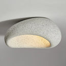 Axyaa Retro Grey White Ceiling Light - Coral Red LED Lamps