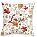 Axyaa Autumn Short Plush Pillowcase for Home Decor