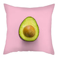 Axyaa Citrus Fruit Print Pillow Cover 45x45cm - Home Sofa Decor