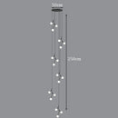 Axyaa Modern LED Pendant Light Chandeliers for Living Room and Dining Room
