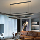 Axyaa Modern LED Chandelier Dining Room Pendant Lamps - Nordic Style Lighting Fixtures
