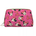 Axyaa Minnie Mouse Cosmetic Bag: Trendy Large Capacity Makeup Case