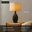 Axyaa Retro Ceramic Floor Lamp for Bedroom Living Room Home Decoration