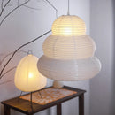 Axyaa Japanese Chandelier Pendant Lights for Living Room - Rice Paper Akari Ceiling Lamp