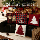 Axyaa Christmas Pillow Cover Set for Sofa, Bedroom, Car - Festive Home Decor