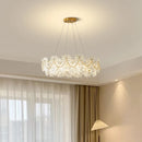 Axyaa French Crystal Chandelier for Elegant Living Spaces