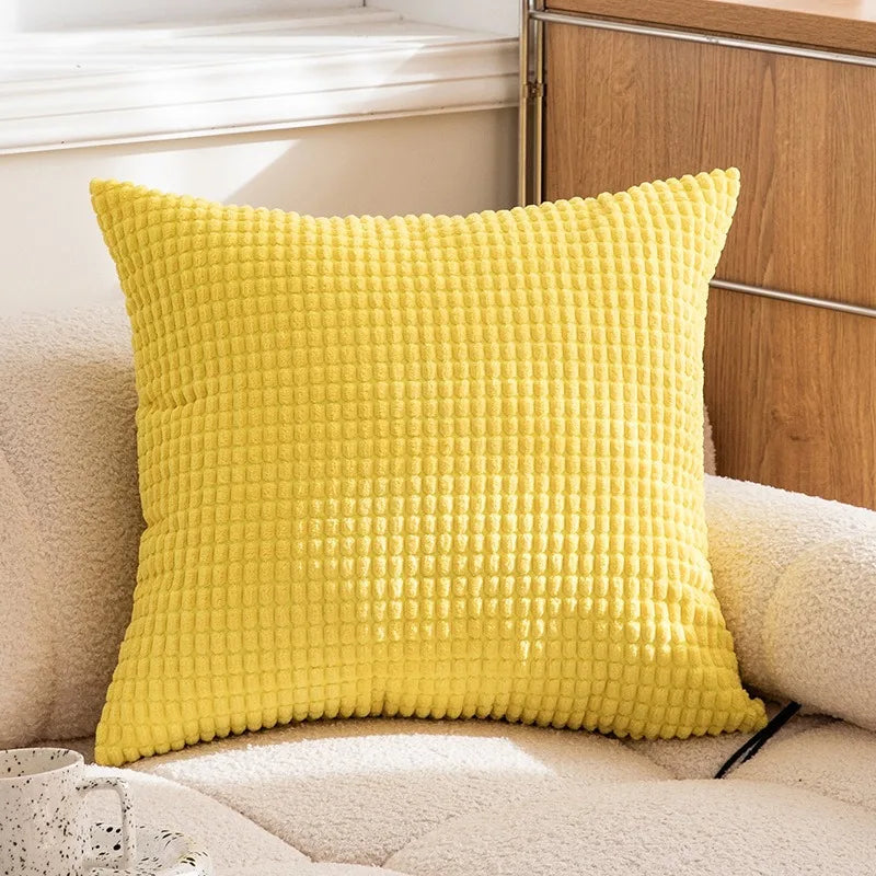 Decorative Square Pillow Cover, Axyaa Brand, Contemporary Style, 45x45CM Throw Pillow Cover