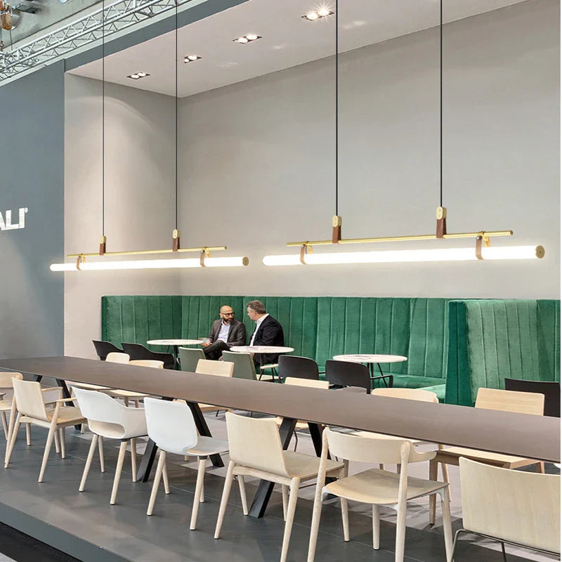 Axyaa Glass Chandelier for Modern Indoor Lighting in Restaurant, Bar, and Office