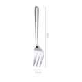 Axyaa Stainless Steel Salad Serving Spoon Set for Western Tableware