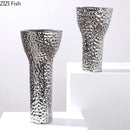 Axyaa Electroplated Ceramic Vase for Stylish Flower Arrangements