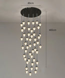 Axyaa Crystal Chandeliers | Living Room & Staircase Lighting Fixtures