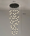 Axyaa Crystal Chandeliers | Living Room, Staircase, Indoor Lighting Fixtures by Axyaa