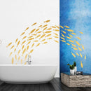 Axyaa Ocean Fish Room Wall Stickers Nursery Décor Glass Door Bathroom Decals