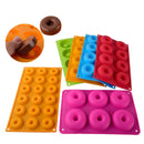 Axyaa Silicone Donut Mold Baking Pan Tray - DIY Cake Tools for Dessert Making