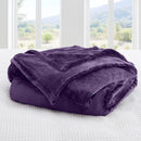 Axyaa Plush Fleece Blanket - Luxurious, Cozy, and Lightweight All-Season Throw