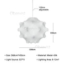Axyaa Wabi Sabi Silk Pendant Lights - Nordic Designer Chandelier