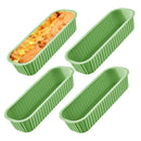 Axyaa Mini Silicone Bread Toast Mold Set - Kitchen Bakeware for DIY Baking
