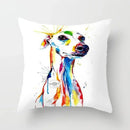 Axyaa Cute Dog Pattern Pillowcase Cover 45x45cm for Kids Room & Living Sofa Decor