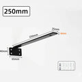 Axyaa Heavy Duty Cast Iron Floating Shelf Brackets 4MM - Kitchen Bathroom Organizers