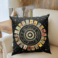 Axyaa Astrology Tarot Throw Pillow Cover for Sofa Bedroom Car