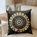 Axyaa Astrology Tarot Throw Pillow Cover for Sofa Bedroom Car