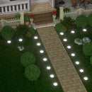 Axyaa Solar Dog Paw Stairs Light Outdoor Garden Decoration