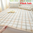 Axyaa Ice Silk Mat Cool Mattress Cover 3-Piece Set