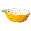 Axyaa Fruit Series Hand-painted Ceramic Tableware: Strawberry Lemon Pineapple Dish Bowl