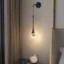 Axyaa Crystal Wall Lamp LED Modern Lighting for Living Bedroom, Stairway, Aisle, & More