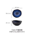 Axyaa Ceramic Irregular Dish Plate Set - Japanese Style Dinnerware