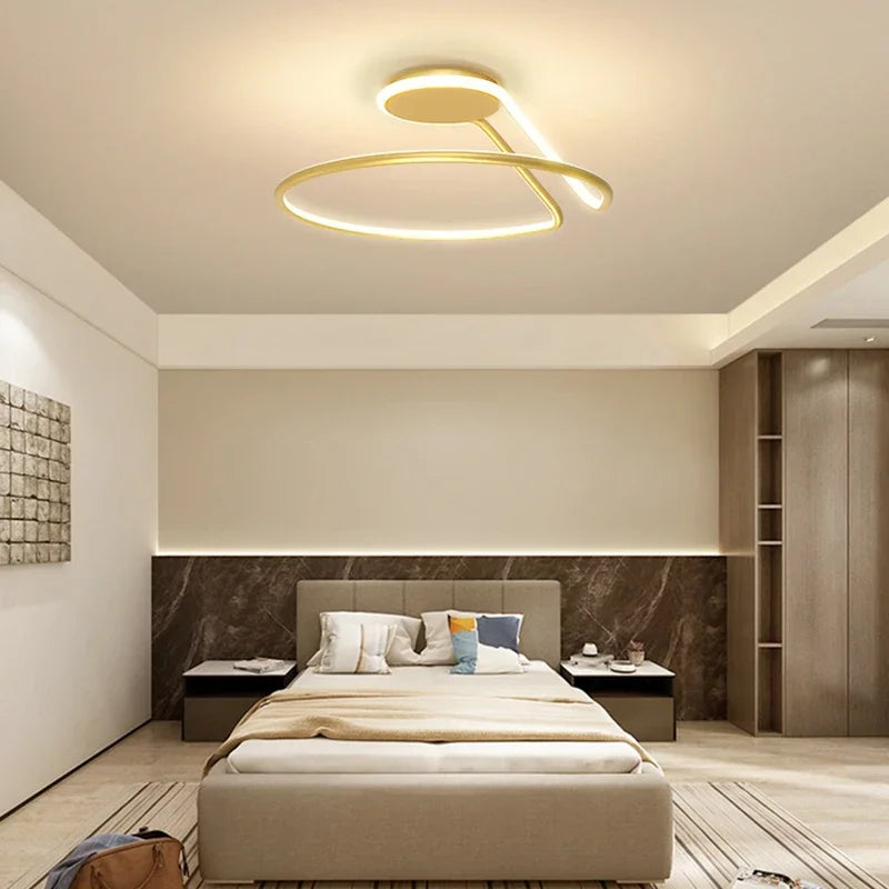 Luxury LED Ceiling Light by Axya - Dimmable Chandeliers for Home Decor