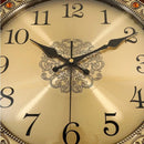 Axya Light Luxury Living Room Wall Clock - Simple & Elegant Pendulum Design