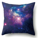 Axyaa Galaxy Print Pillowcase - Decorative Polyester Cushion Cover for Home Sofa