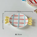 Axyaa Candy Shaped Plate: Colorful Dessert Dish, Perfect Gift for Girls