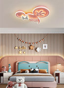 Axya Cloud Chandelier: Modern LED Ceiling Lamp for Kids' Room, Bedroom, or Study
