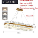 Axyaa Luxury Crystal Chandelier for Living Room Dining Home Decor