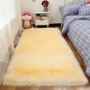 Axyaa Faux Fur Sheepskin Area Rug Plush Soft Carpet for Home Decor