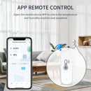 Axyaa Smart WiFi Temperature Humidity Sensor for Remote Monitoring and Voice Control