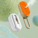 Axyaa Electric Pet Spray Comb Undercoat Hair Removal Slicker Brush - Grooming Tool for Dogs & Cats